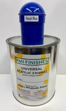 Royal Blue Gallon Single Stage ACRYLIC ENAMEL Car Auto Paint   