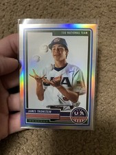2023 Panini Stars & Stripes USA Silver Prizm James Tronstein 