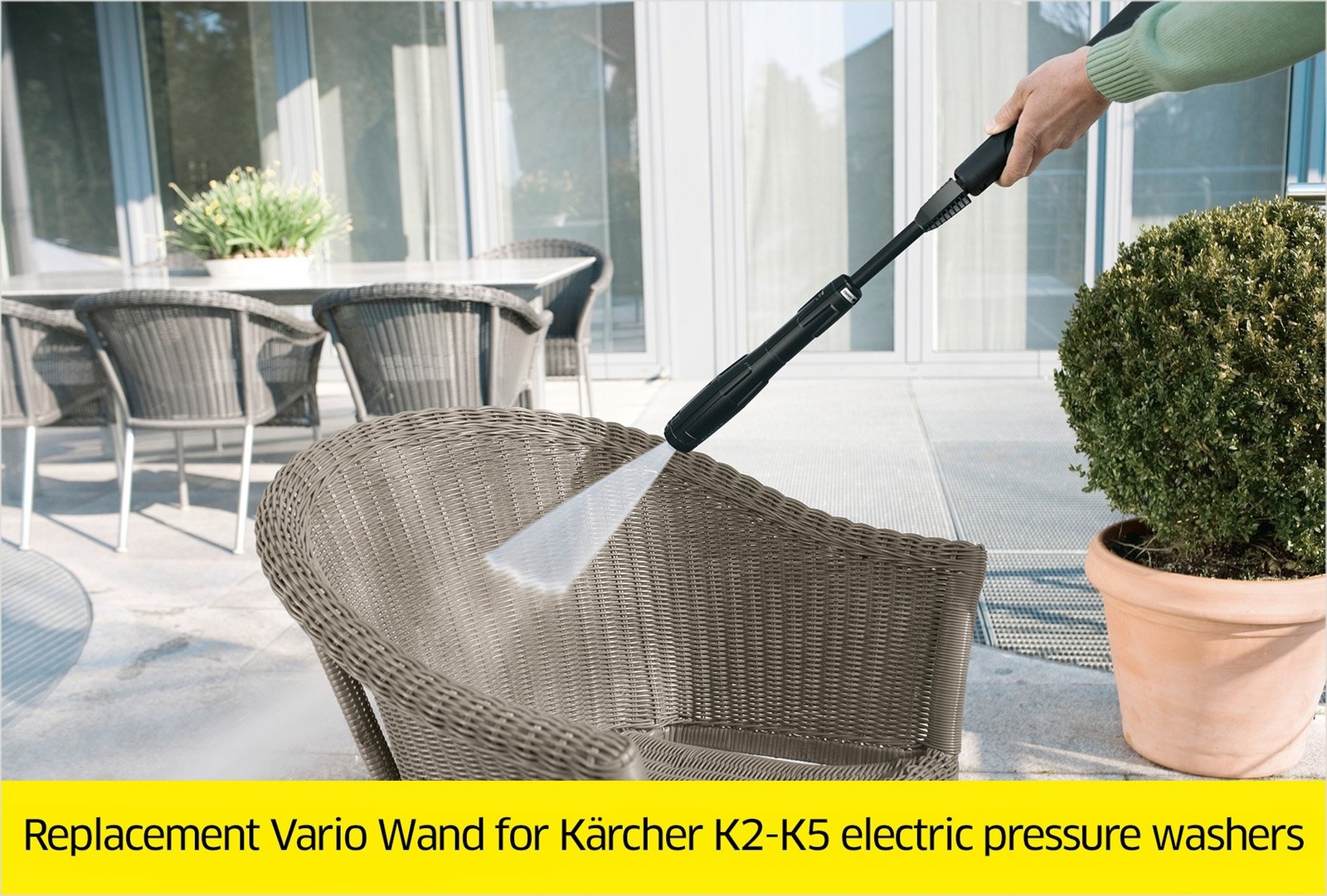 K&auml;rcher Vario Power Spray Wand for Karcher Electric Pressure Washers K1-K5 Mo...