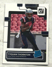 2022 Panini Donruss RC#322 Tyquan Thornton Rated Rookie Patriots Rookie Card