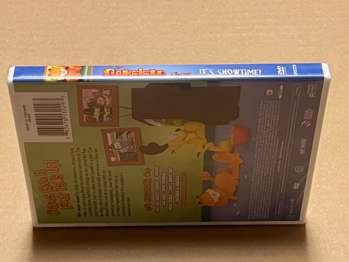 2013 Release 'The Garfield Show - Its Showtime!' Sealed DVD