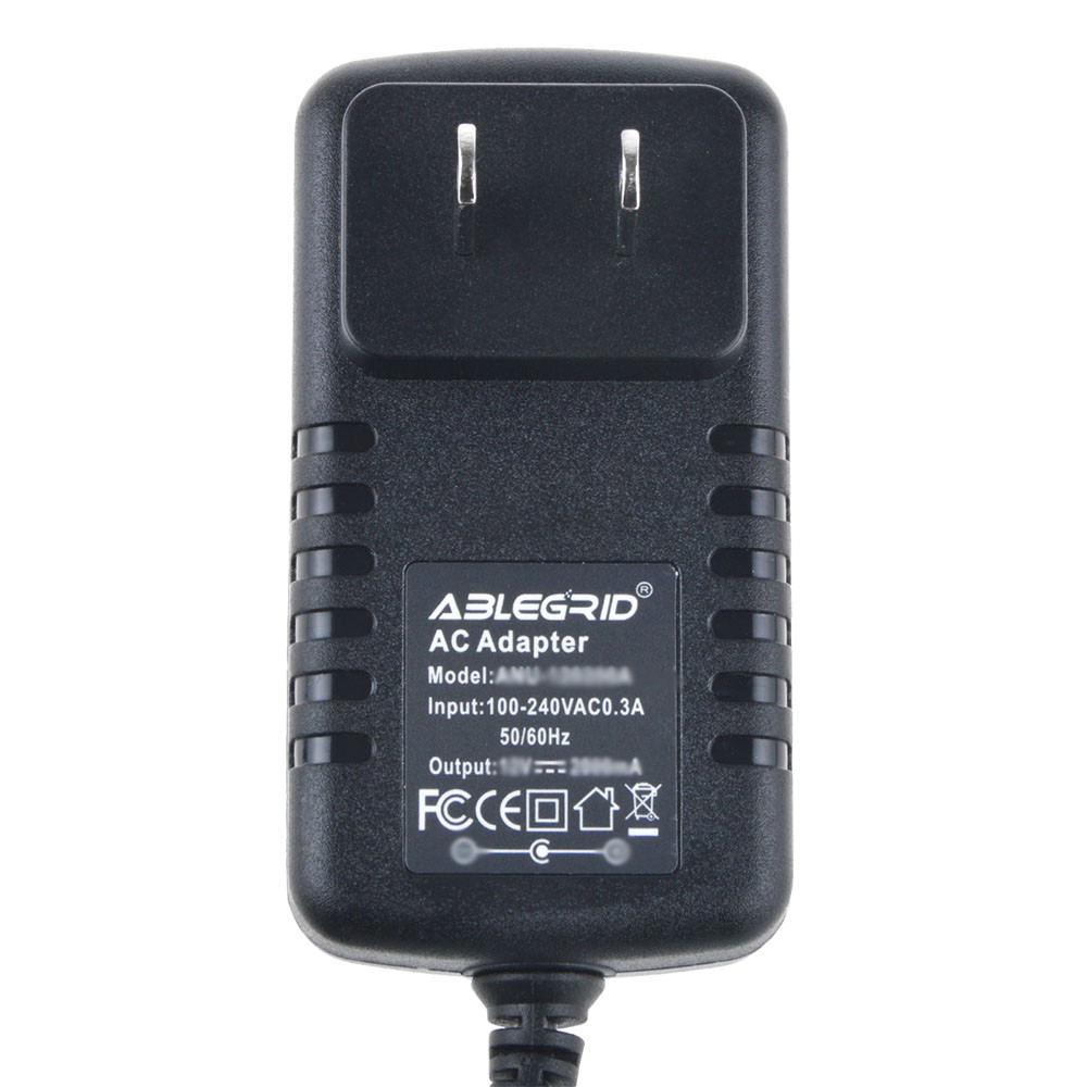 AC/DC Adapter For Ematic ED909 EPD707 EPD707TL ED929 Portable DVD Player DC9-12V