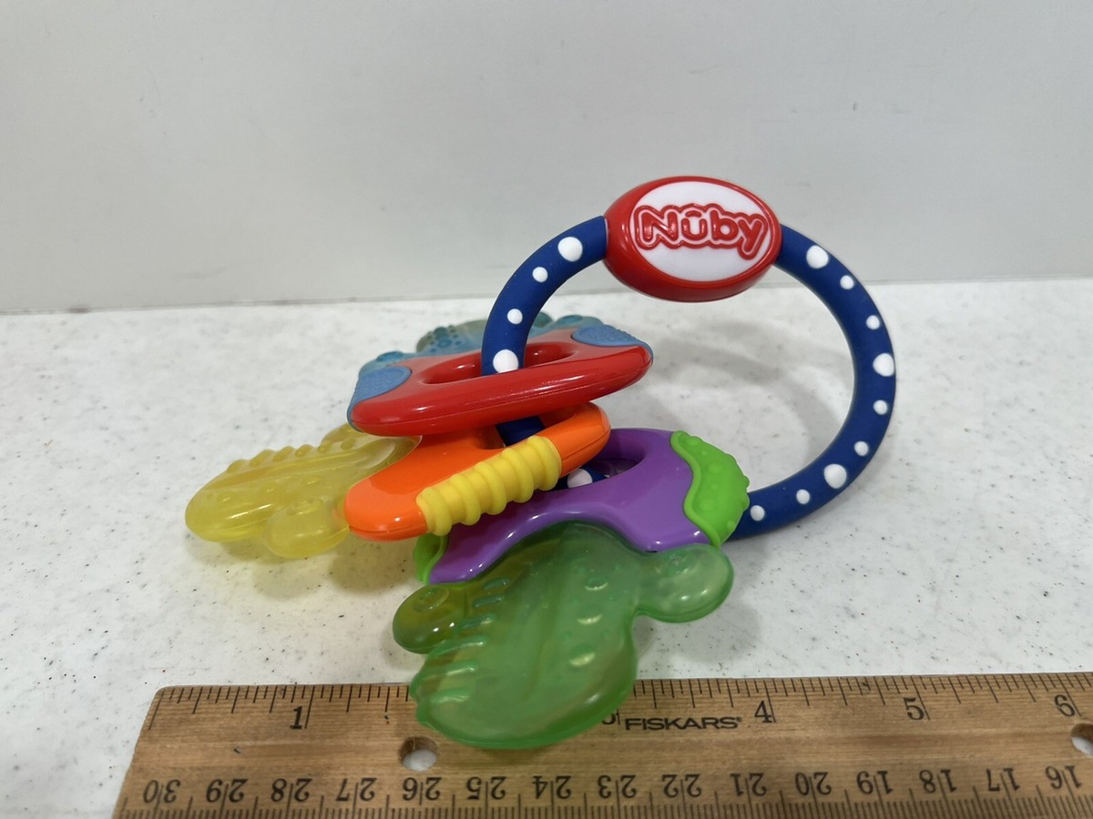 Icybite Keys Baby Key Teethers Nuby IcyBite Keys Soothing Teether