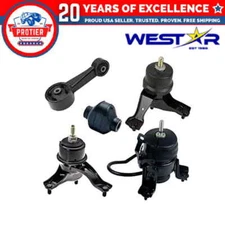 Fits 2008-2013 Toyota Highlander 3.5L GAS Engine Motor & Transmission Mount Set