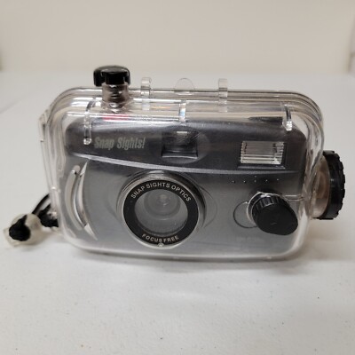 Snap Sights Underwater Camera 35 MM Film Clean UNTESTED