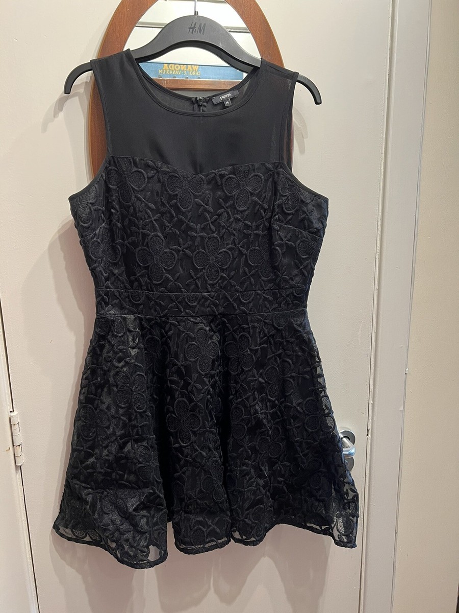 Matalan Papaya Black Lace Dress UK14 Party Prom Confirmation Bat Mitzvahs Dinner | eBay UK Matalan Papaya Black Lace Dress UK14 Party Prom Confirmation Bat Mitzvahs Dinner | eBay UK
