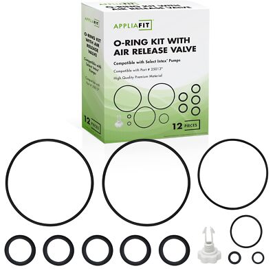 APPLIAFIT O-Ring Kit Compatible with Intex 25013 for Intex Sand Filter Pumps,...