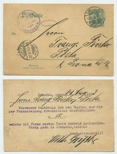 94889 - Postal Wilh. Geissler - Dresden-Neust. 15.8.1903 a Posta b. Pirna