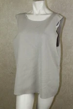 Bar III New Women Tank Top  Tan  Suit Separates Vest Plus Size 1X _ NWT B11D2