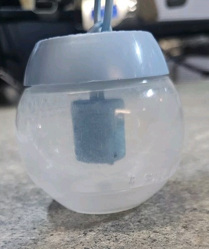 Dispenser ammorbidente liquido tessuto Downy Ultra ball vintage blu usato - Foto 5 di 5