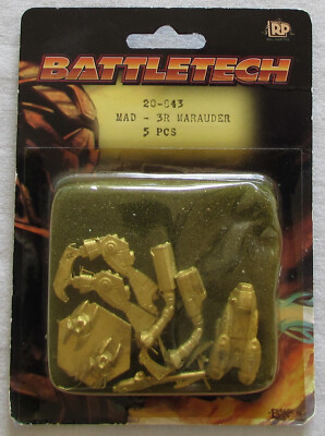 New Battletech Marauder MAD-3R 20-843 Metal Mech Miniature Ral Partha FASA