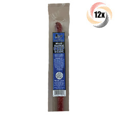 12x Sticks Amish Smokehouse Mild Flavor 100 Beef Premium Snack Sticks 1.25oz