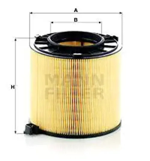 Air filter Filter Insert C 17 013 MANN-FILTER for AUDI A4 B9 A4 B9 Avant A5 Q5 - Image 5