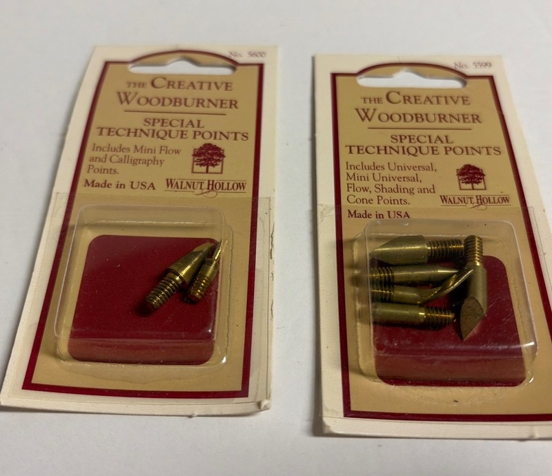 NEW Vintage Walnut Hollow USA The Creative Woodburner SPECIAL TECHNIQUE POINTS
