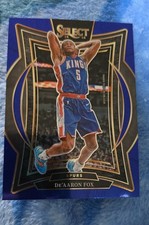 2024-25 Panini Select - Concourse De'Aaron Fox #3 Blue