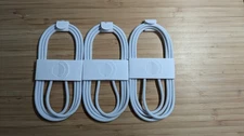 Lot Of 3 Genuine APPLE USB-C to C Woven Charging Data Cable  iPhone 16 3.3 Ft 3x