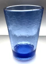 Fire and Light Recycled Glass Cobalt Blue 12oz Glass Tumbler