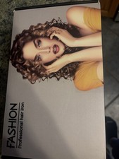 Imagen de NIB Electric Professional Hair Straightener Fashion Black 50W Cord Style QY1085