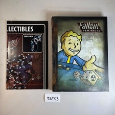 Fallout New Vegas Strategy Guide w/Poster Map HC Limited Edition 000595 33F53