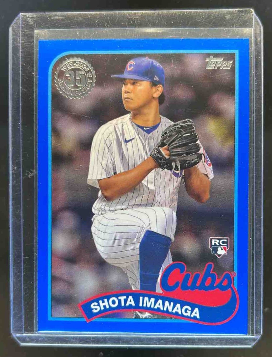 2024 Topps Shota Imanaga 1989 35th Anniversary RC Blue #89B2-4