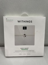 Withings Body Smart Advanced Body Composition Smart Wi-Fi Scale White
