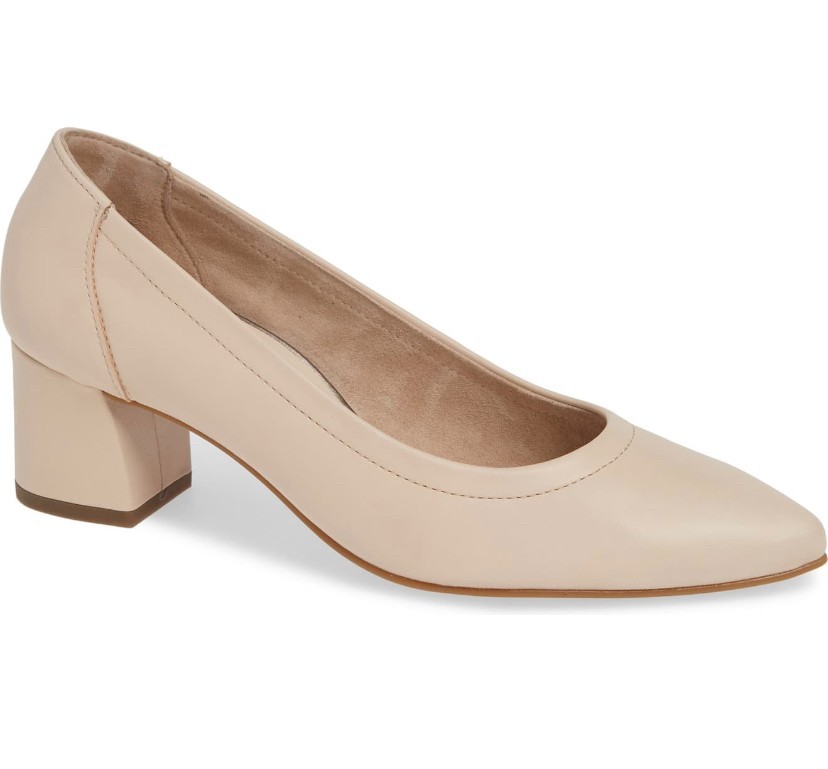 Paul Green Yvette Pump Biscuit Soft Nappa Size 6 - image 1