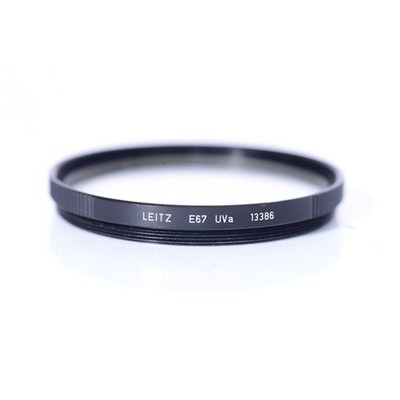 Leica 13386 / Leitz 67Mm Uva Filter - Protection Filter E-67 - Haze Filter Es67