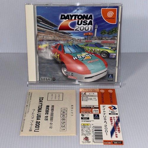 SEGA Dreamcast Daytona USA 2001 Japan Game Clean & Work Fully