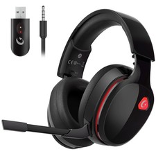 Bluetooth Gaming Headset with Noise Cancelling Mic and Comfort Design