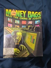 Money bags  beat the gnome of zurich pc game 5 1/4" disk untested