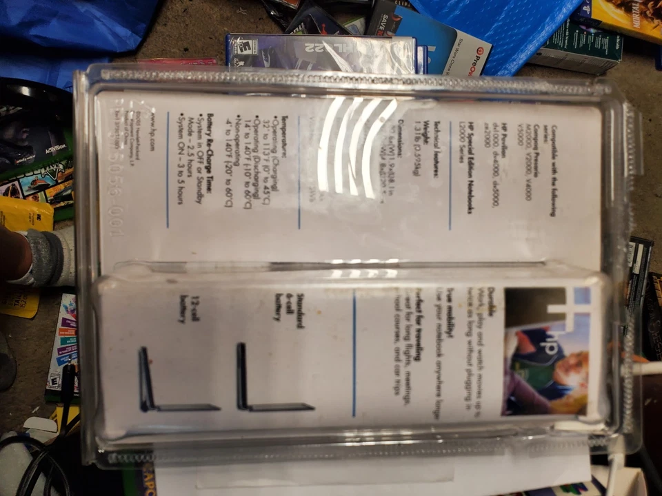 HP Genuino PB995A HSTNN-C17C HSTNN-DB10 12 Celdas 95Wh Caja rota pero nunca usada Foto 2 de 3