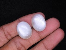 Natural Moonstone Gemstone Oval Shape Moonsto...