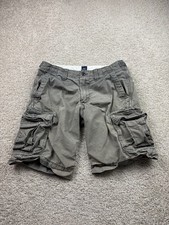 Gap Men  s Cargo Shorts 31 Green Hiking Gorpcore Paratrooper Military Y2K VTG