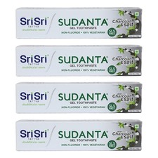 Sri Sri Tattva Herbal Gel Toothpaste 100g Pack of 4 Natural Oral Care