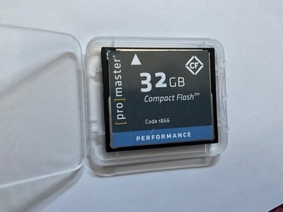 1pcs 32gb Promaster Compactflash  CF I  memory card for CFI DSLR Nikon cameras