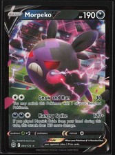 Morpeko V 095/172 SWSH09: Brilliant Stars Ultra Rare Pokemon Card