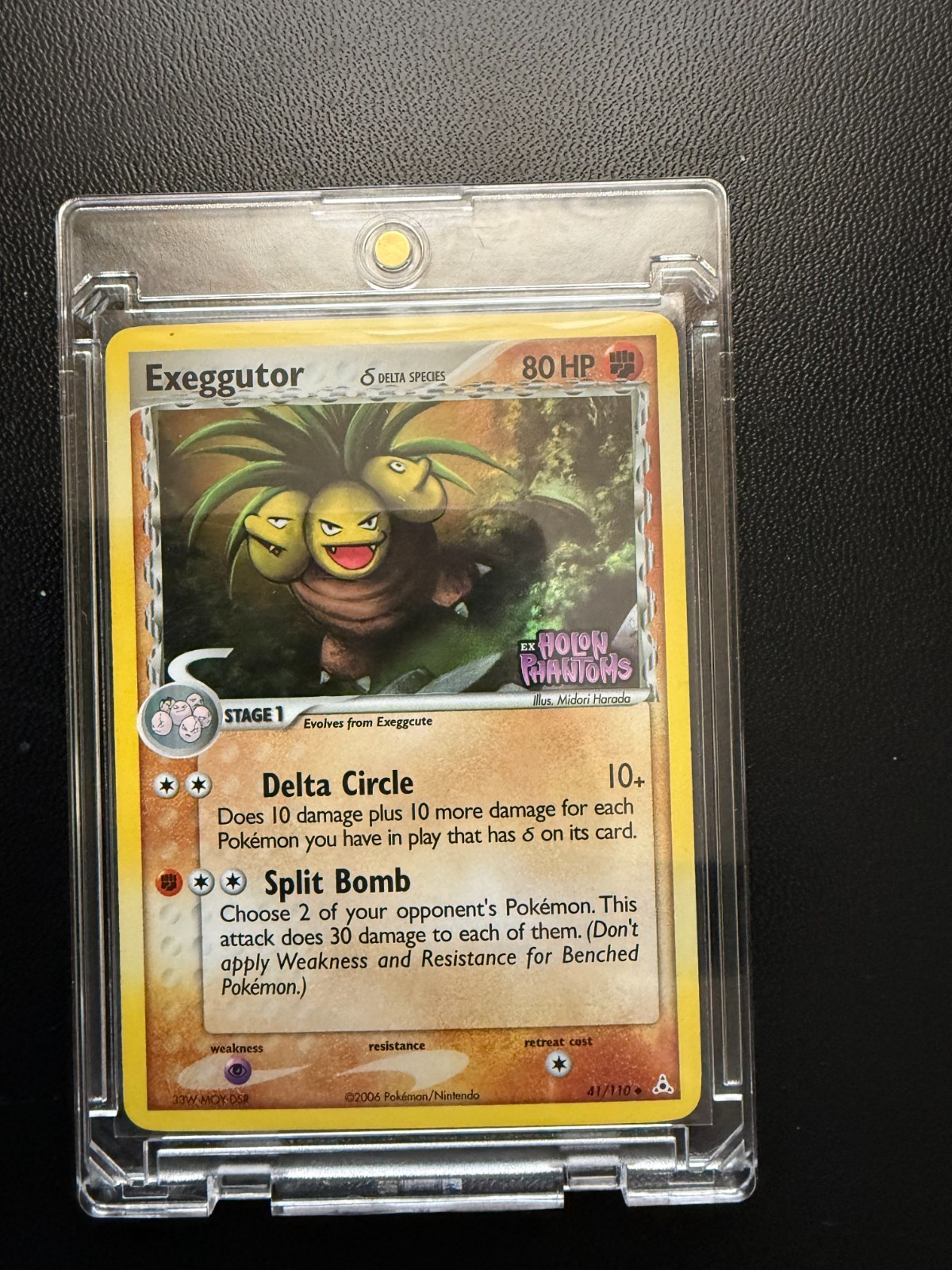 Holon Phantoms 41/110 Exeggutor (Delta Species) Reverse Holo (NEAR MINT)