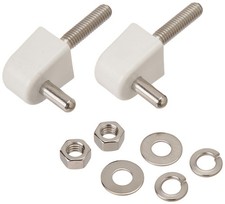 KOHLER 1035010-0 Toilet Seat Hinge Pack Genuine Part, White