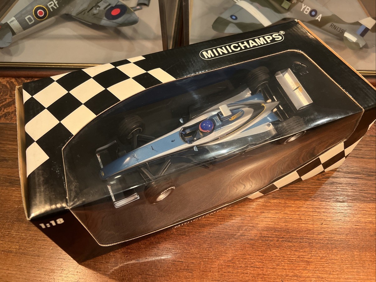 Mini Champs 1/18 Bar Test Car 1999 MINICHAMPS 01 Supertec F1 Jack
