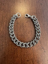 Chrome Hearts Cuban Link S925 2010 Chain Link Bracelet Size 20 Cm