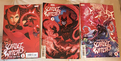 Marvel Scarlet Witch Comic Lot #1 #3 #4 (3 issues) 1st Print