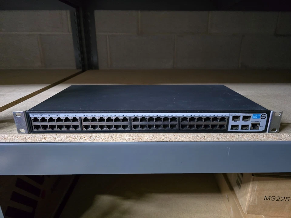 HP OfficeConnect 1920-48G Switch JG927A 48 Port 4 SFP - Image 2 of 3