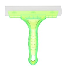 Squeegee 6 Inch Water Blade Shower Squeegee for Car Window Door, Light Green