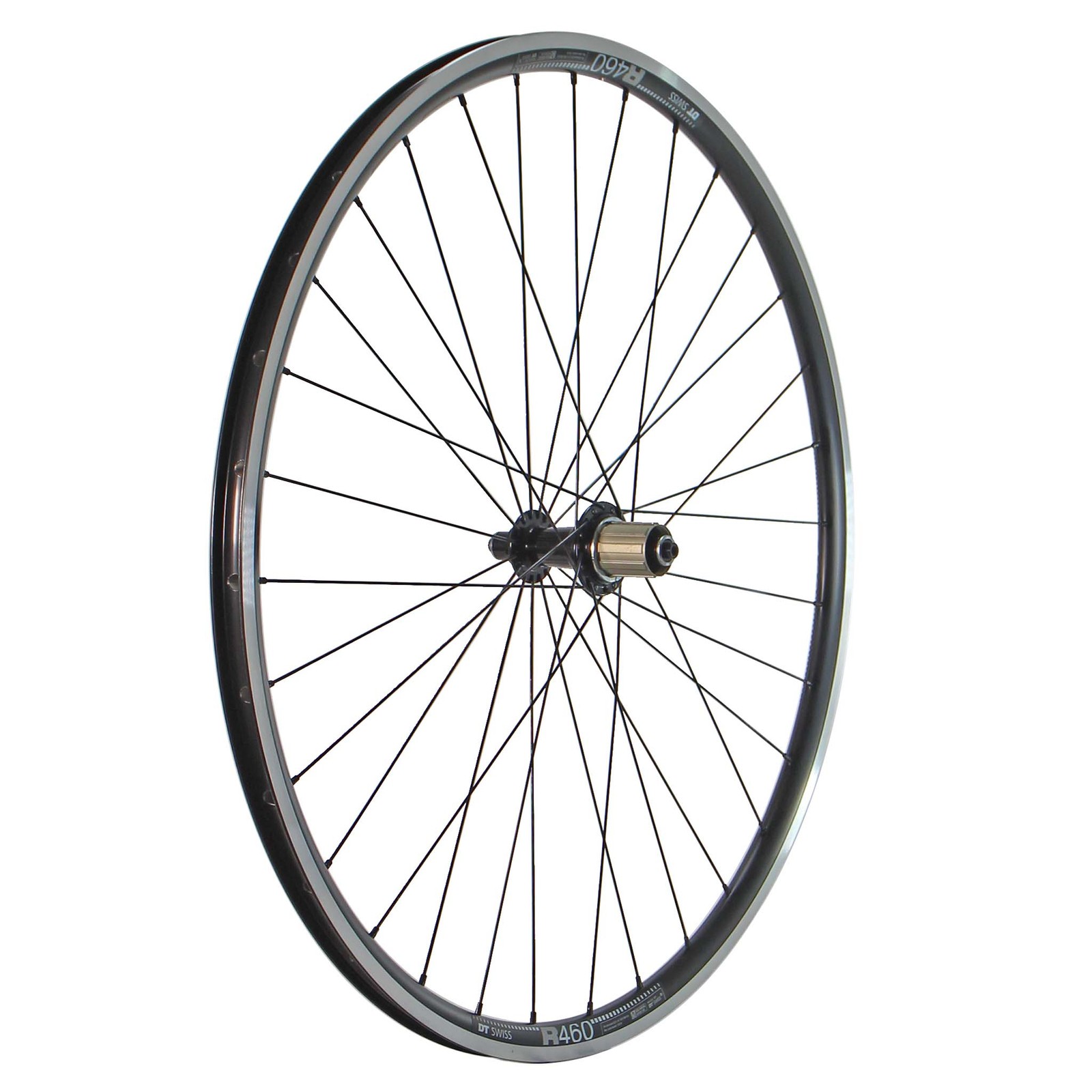 Hand-Built 700c DT Swiss R460 Rim Bike Wheel with Bitex RAR 