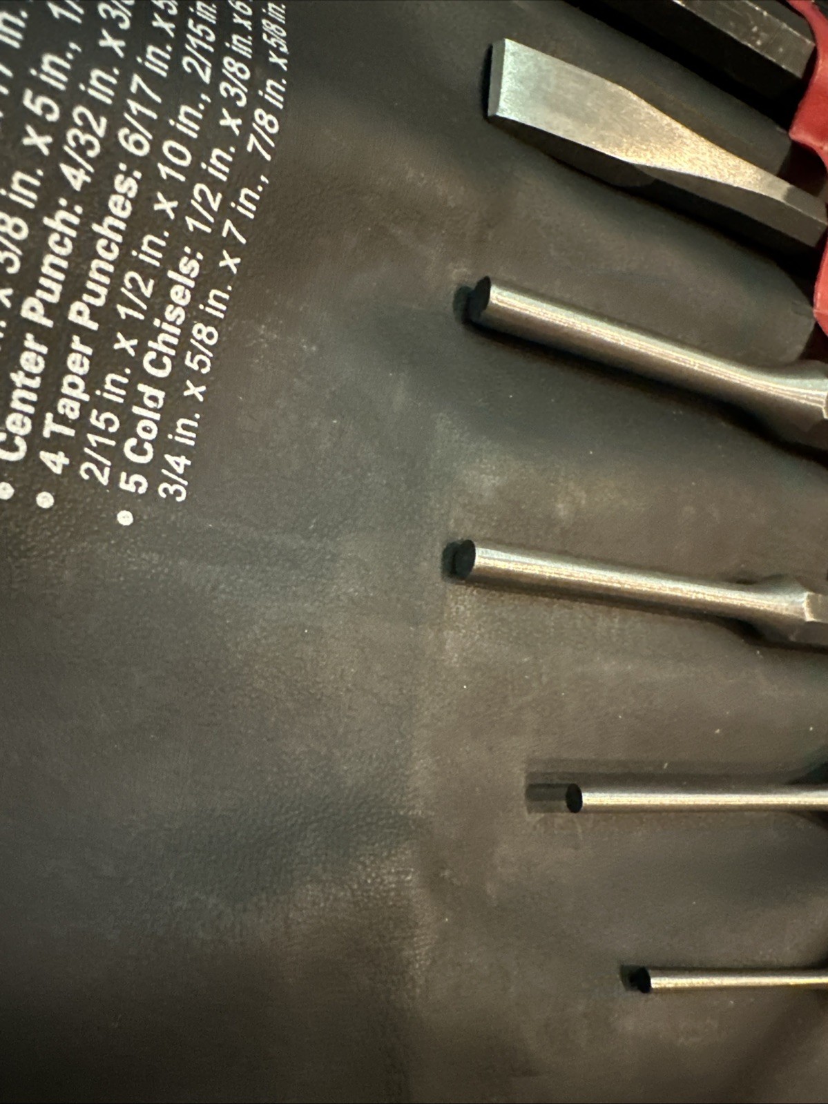 iit 14 Piece Punch And Chisel Set High Carbon Steel Dropforged Heat Treated