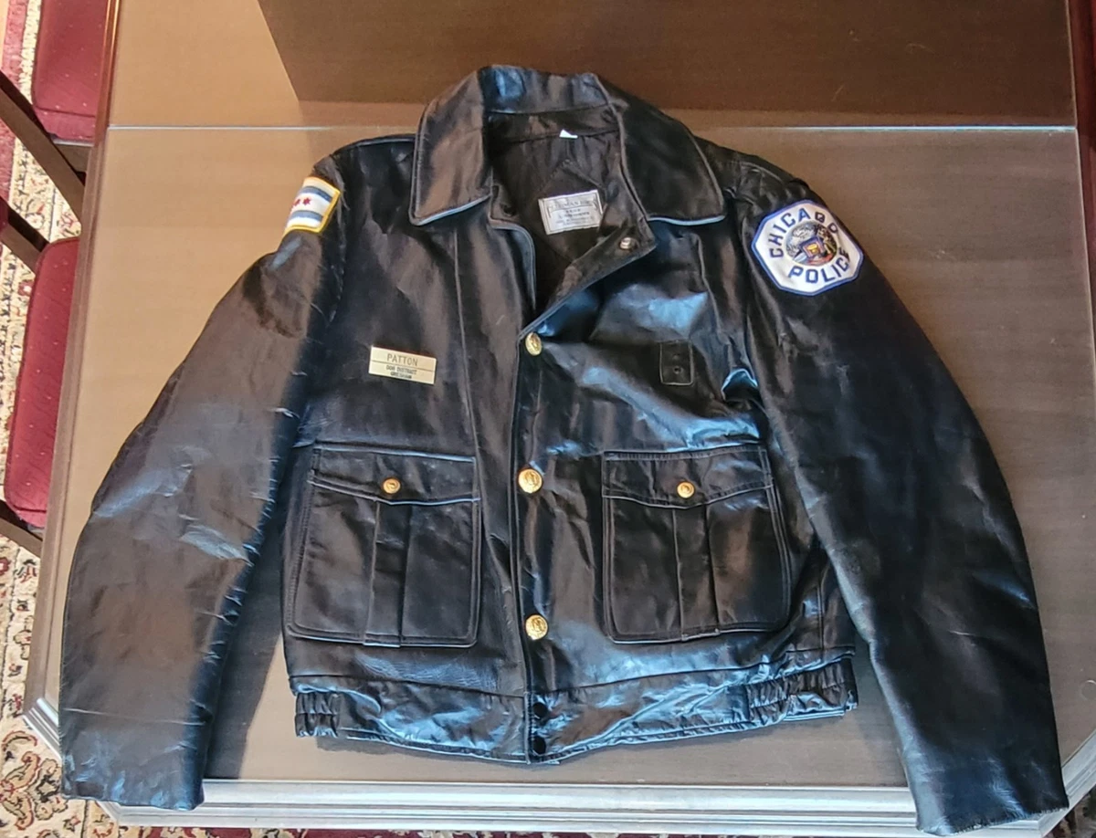 Police Zip Leather Outer Shell Coats, Jackets & Vests for Men for