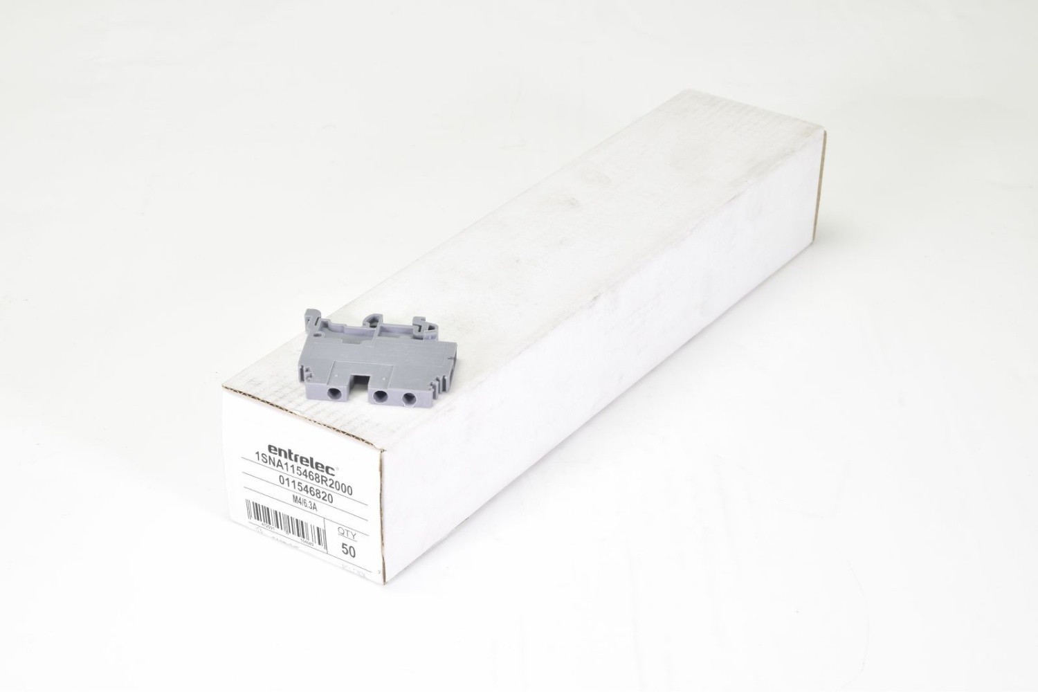 ABB 1SNA115468R2000, M4/6.3A, Terminal Block, (1PU=50Pcs.)
