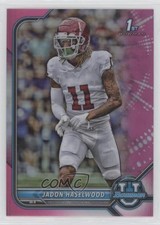 2021-22 Bowman U Chrome Prospects Pink Refractor Jadon Haselwood #23 0nr3