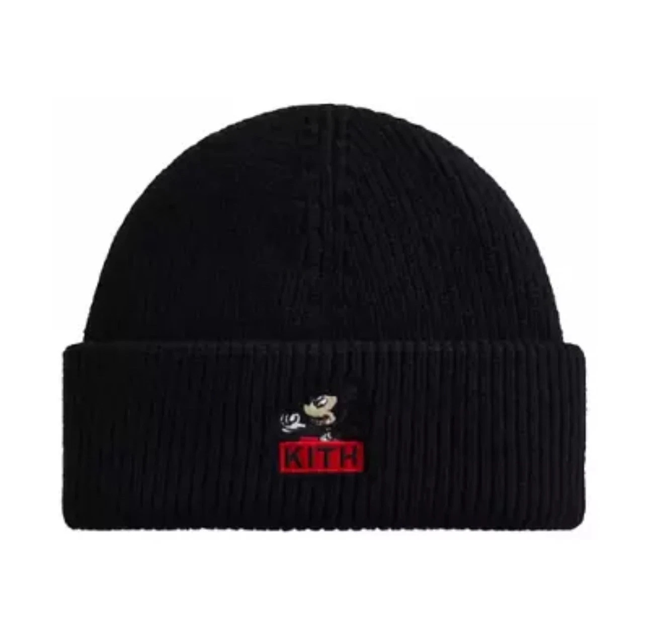 Kith x Disney Baby Mickey & Friends Mickey Mia Beanie Black ONE SIZE PREOWNED