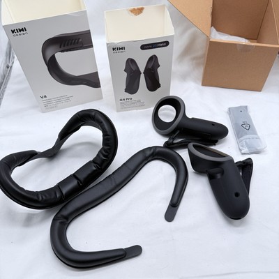 KIWI Design V4 Facial Interface, 2 Face Pads & KIWI design G4 Pro Grips Quest 3S
